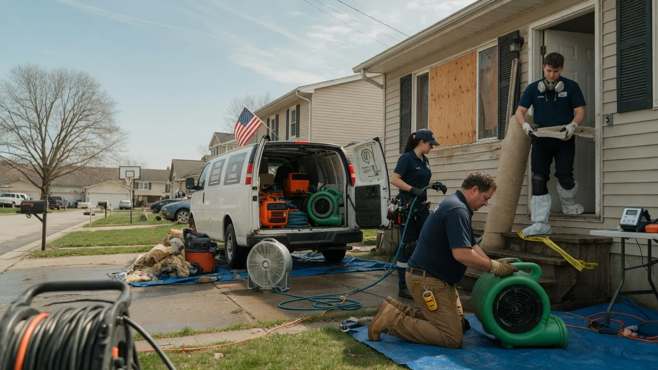 Water Damage Restoration in Jeffersonville, KY near me